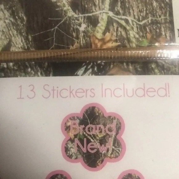 MSC Mainstreet Collection 1st Year Photo Stickers Baby Girl Camo Pink - Picture 9 of 13